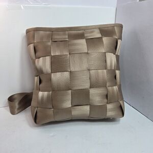 Harveys Seatbelt Backpack Purse Bag Tan Beige Casual Streetwear